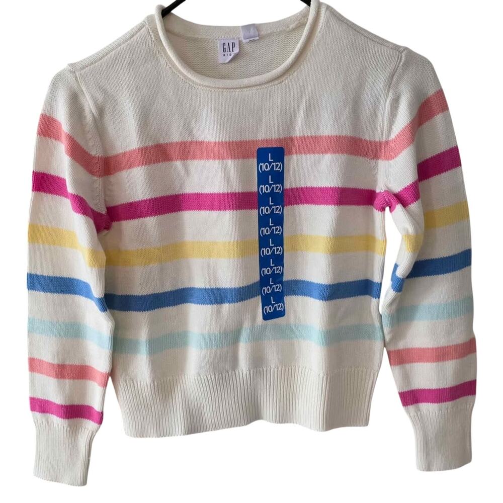 NWT 100% Cotton Gap Kids Sweater - Size L (10/12)